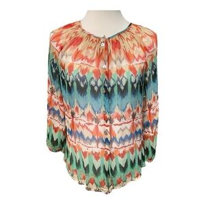 Sundance Monument Valley Silk Top Size M